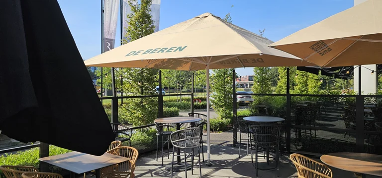 Terrasschermen voor uw horeca zaak